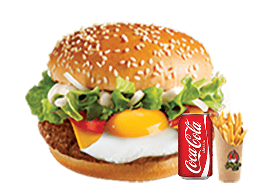 Livraison MENU BURGER MENU EGG & BEEF BURGER 