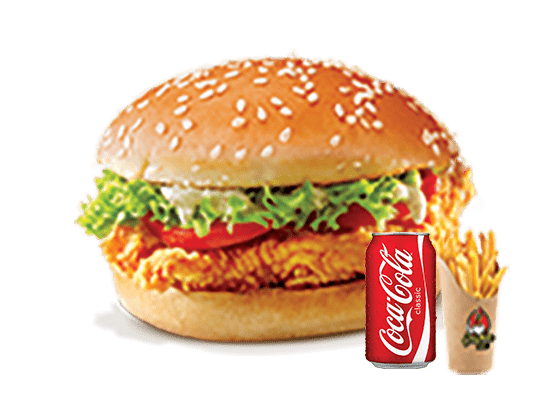 Livraison MENU BURGER MENU CHICKEN BURGER 